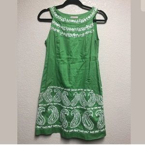 Lily Pulitzer Embroidered Paisley Dress